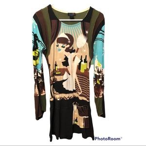 Designer “i believe” knit dress